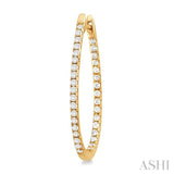 DIAMOND HOOP EARRINGS