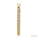 DIAMOND HOOP EARRINGS