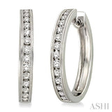 DIAMOND HOOP EARRINGS