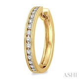 DIAMOND HOOP EARRINGS