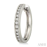 DIAMOND HOOP EARRINGS