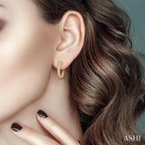 DIAMOND HOOP EARRINGS