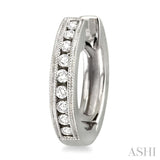 DIAMOND HOOP EARRINGS