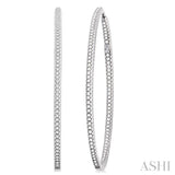 DIAMOND HOOP EARRINGS