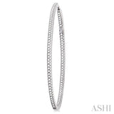 DIAMOND HOOP EARRINGS