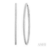 DIAMOND HOOP EARRINGS
