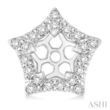 STAR SHAPE DIAMOND EARRINGS JACKET