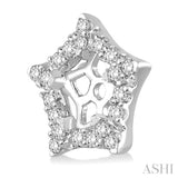 STAR SHAPE DIAMOND EARRINGS JACKET