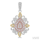 PEAR SHAPE DIAMOND EARRINGS