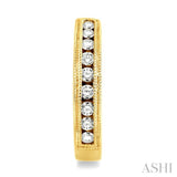 DIAMOND HOOP EARRINGS