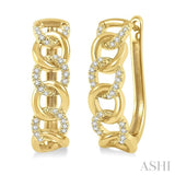 DIAMOND HOOP EARRINGS