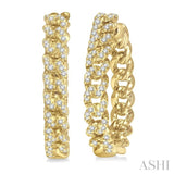 DIAMOND HOOP EARRINGS