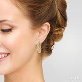 DIAMOND HOOP EARRINGS