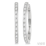 DIAMOND HOOP EARRINGS