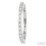 DIAMOND HOOP EARRINGS