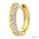 DIAMOND HOOP EARRINGS