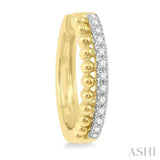 DIAMOND HOOP EARRINGS