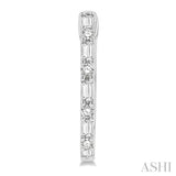 DIAMOND HOOP EARRINGS