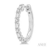 DIAMOND HOOP EARRINGS