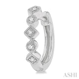 DIAMOND HUGGIES EARRINGS