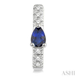 GEMSTONE & DIAMOND EARRINGS