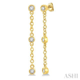 DIAMOND STATION  EARRINGS
