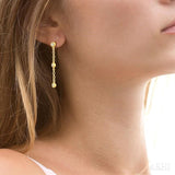 DIAMOND STATION  EARRINGS