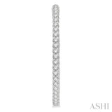 DIAMOND HOOP EARRINGS
