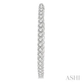 DIAMOND HOOP EARRINGS