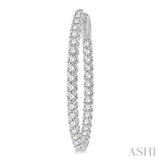 DIAMOND HOOP EARRINGS