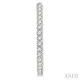DIAMOND HOOP EARRINGS