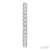 DIAMOND HOOP EARRINGS