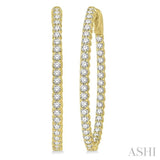 DIAMOND HOOP EARRINGS