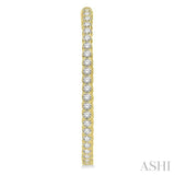DIAMOND HOOP EARRINGS
