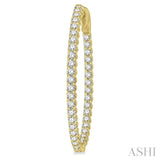 DIAMOND HOOP EARRINGS
