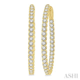 DIAMOND HOOP EARRINGS