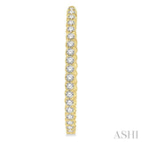 DIAMOND HOOP EARRINGS