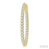 DIAMOND HOOP EARRINGS