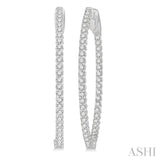 DIAMOND HOOP EARRINGS