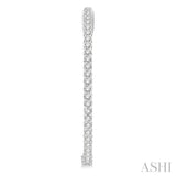 DIAMOND HOOP EARRINGS