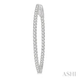DIAMOND HOOP EARRINGS