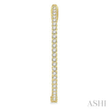 DIAMOND HOOP EARRINGS