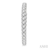 DIAMOND HOOP EARRINGS