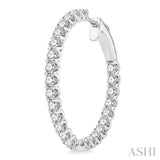 DIAMOND HOOP EARRINGS