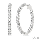 DIAMOND HOOP EARRINGS