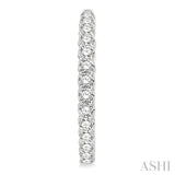 DIAMOND HOOP EARRINGS