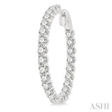 DIAMOND HOOP EARRINGS