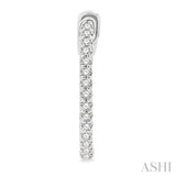 DIAMOND HOOP EARRINGS