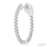 DIAMOND HOOP EARRINGS