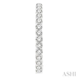 DIAMOND HOOP EARRINGS